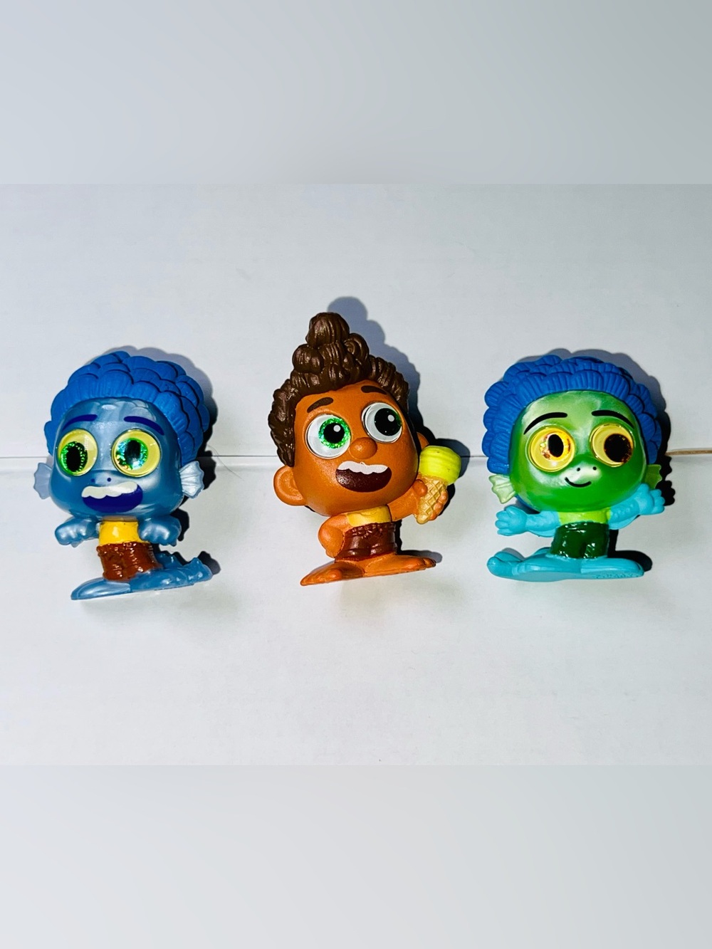 Disney Doorables Bundle! Lot 3 Assorted Mixed Series Sea Monster/Luca /Alberto